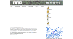 Desktop Screenshot of boxarchitecture.co.uk
